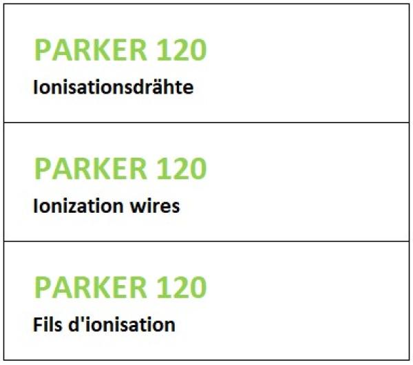 AIRBUTLER Parker120 Ionization wires (3 pcs)